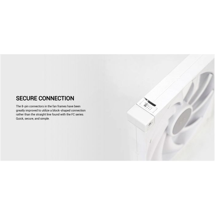 Кулер для корпуса Deepcool FD14 WH изображение 9