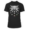 Футболка Jinx The Witcher 3 - Signs of the Witcher Premium Black, S (JINX-6463 BKS)