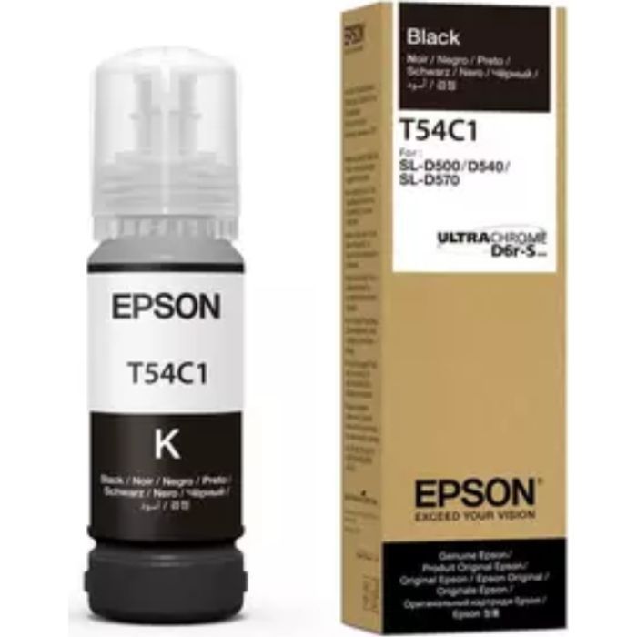 Контейнер с чернилами Epson T54C Black 70ml SURELAB SL-D500 (C13T54C120)