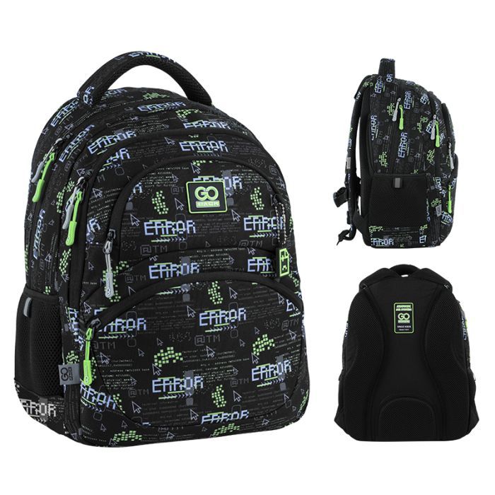 Рюкзак шкільний GoPack Education 175M-7 Error (GO25-175M-7)