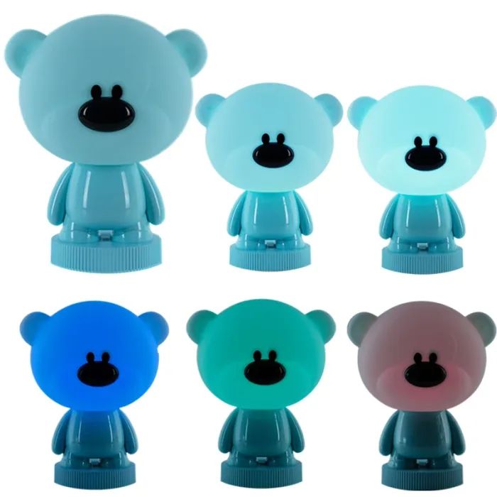 Нічник Kite Світильник LED з акумулятором Bear, зелений (K24-490-2-4) зображення 4