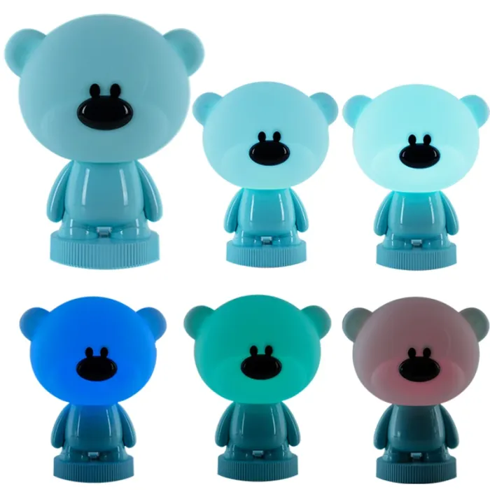 Ночник Kite Светильник LED с аккумулятором Bear, белый, белый (K24-490-2-1) изображение 4