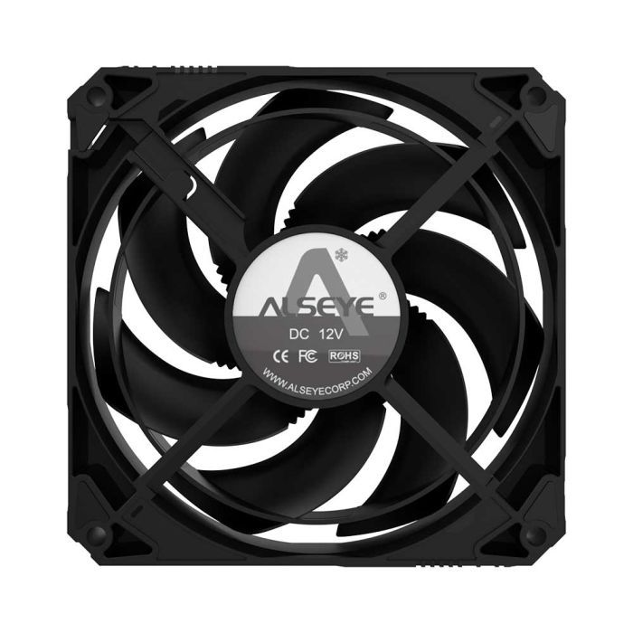 Кулер до корпусу Alseye W12P (ARGB Black) (AS.04.07.0049) зображення 5