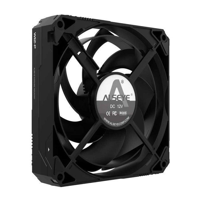 Кулер до корпусу Alseye W12P (ARGB Black) (AS.04.07.0049) зображення 8