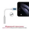 Кабель мультимедийный USB-C to AUX 3.5mm-3.5mm auxlink-c.white Promate (auxlink-c.white) изображение 4