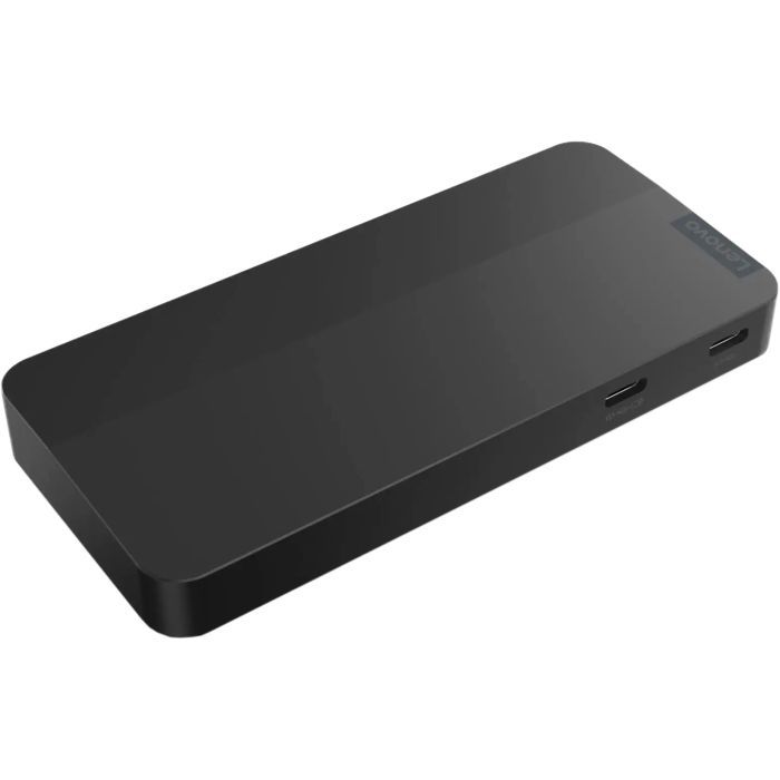 Порт-репликатор Lenovo USB-C Dual Display Travel Dock (w/ adapter) (40B90100EU) изображение 5