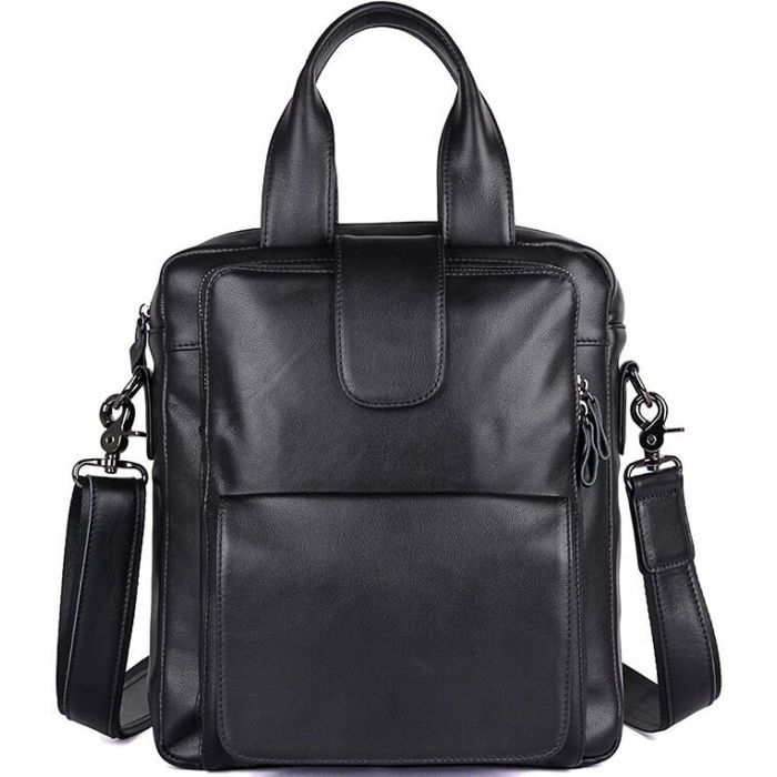 Сумка Vintage Чорна (14479) зображення 2