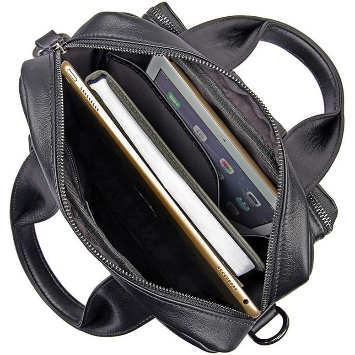 Сумка Vintage Чорна (14479) зображення 6