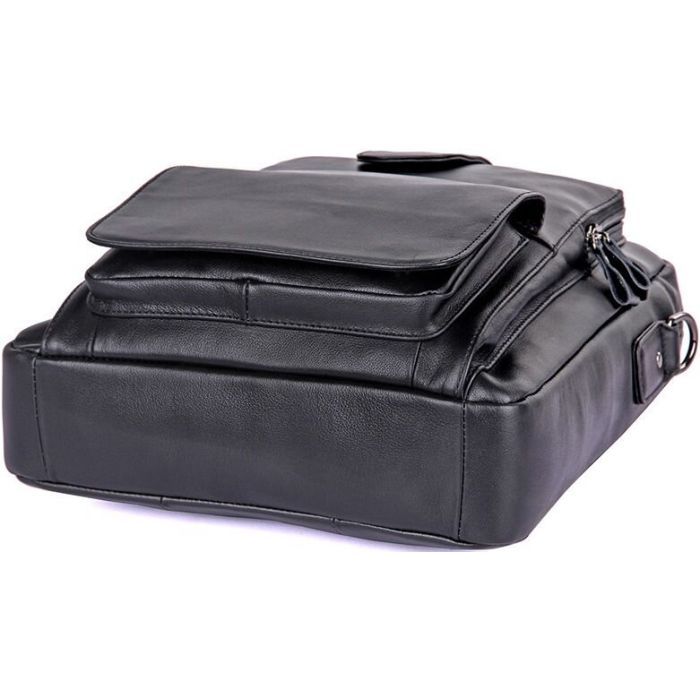 Сумка Vintage Чорна (14479) зображення 8