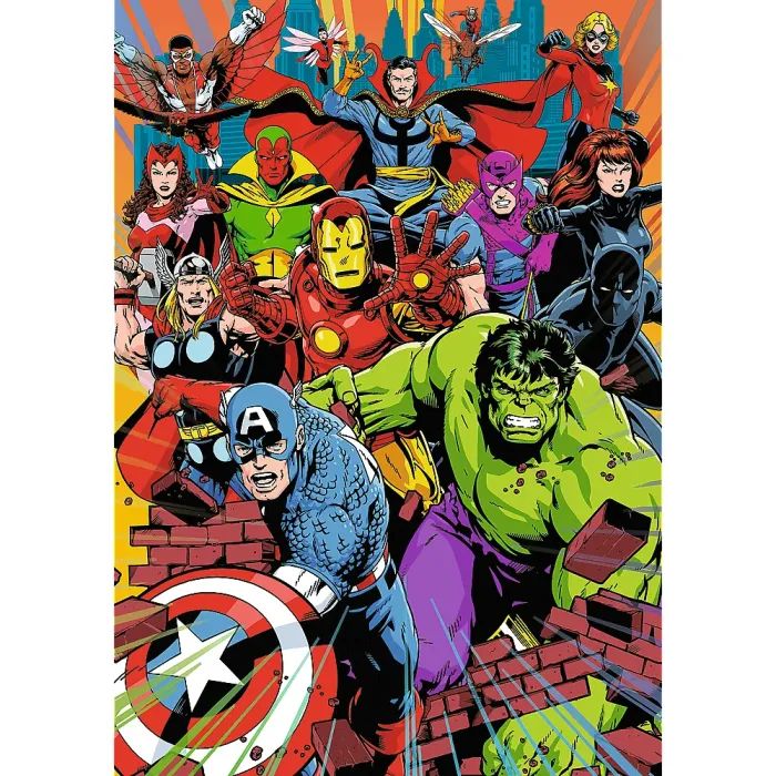 Пазл Trefl Marvel Heroes Герої 1000 елементів (5900511108811) зображення 3