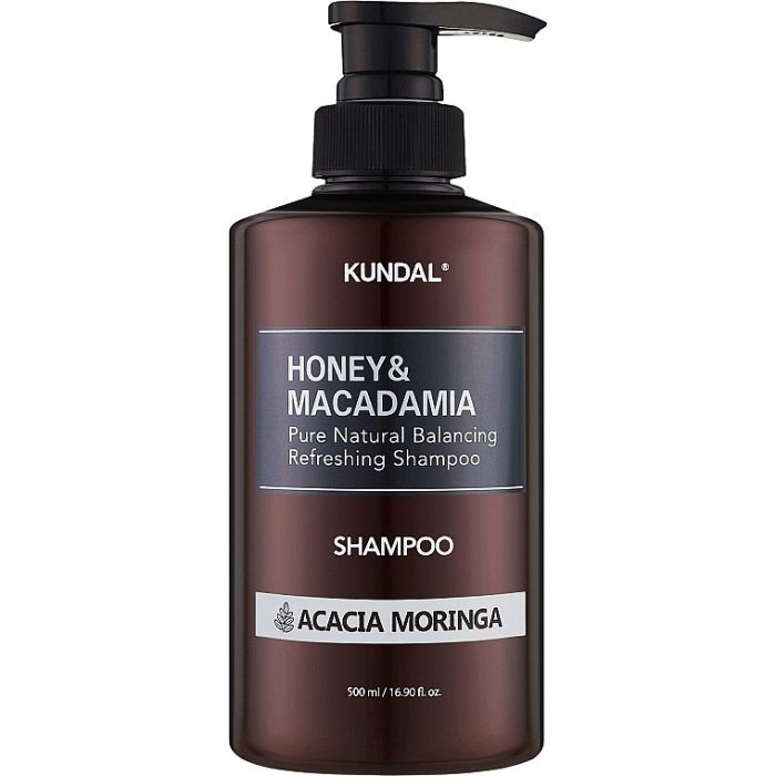 Шампунь Kundal Honey & Macadamia Nature Shampoo Acacia Moringa 500 мл (8809568741101)