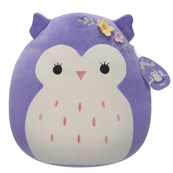 Мягкая игрушка Squishmallows Сова Холли 30 см (SQER00911) изображение 7