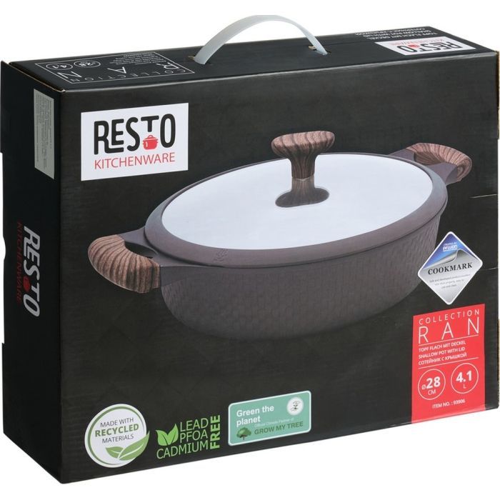 Сотейник Resto Ran білий 28 см 4,1 л (93806) изображение 12