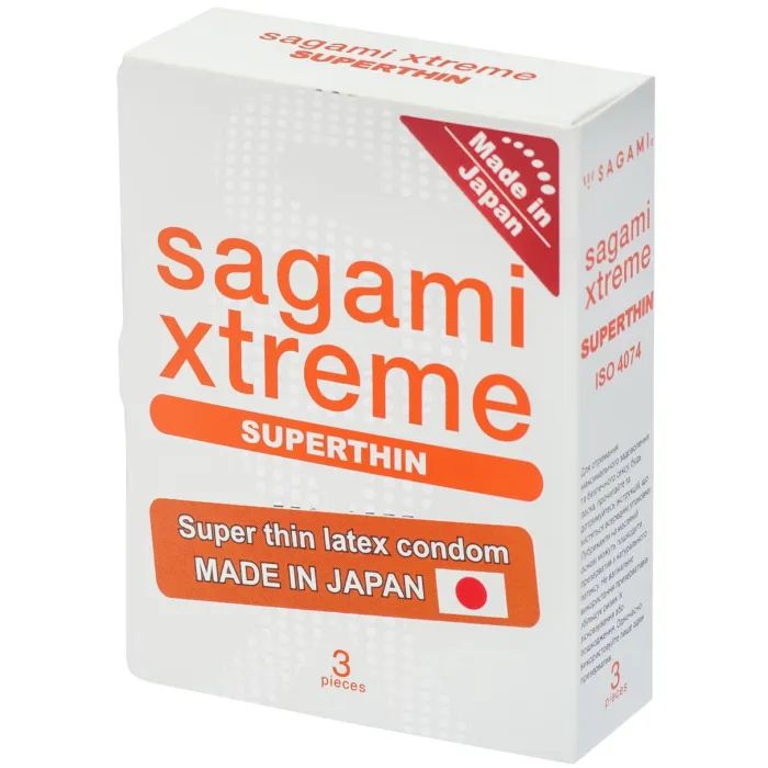 Презервативы Sagami Xtreme Superthin Ультратонкий 1 шт. (4974234811281)
