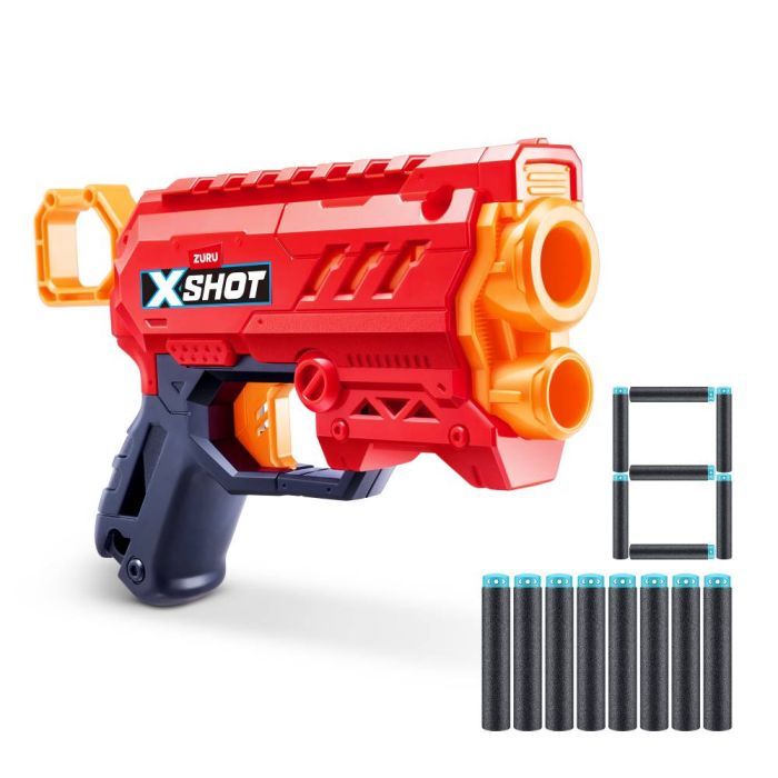 Іграшкова зброя Zuru X-Shot Швидкострільний бластер Excel Micro 2.0 Color Card (8 патронів) (36726TQ1R) зображення 2