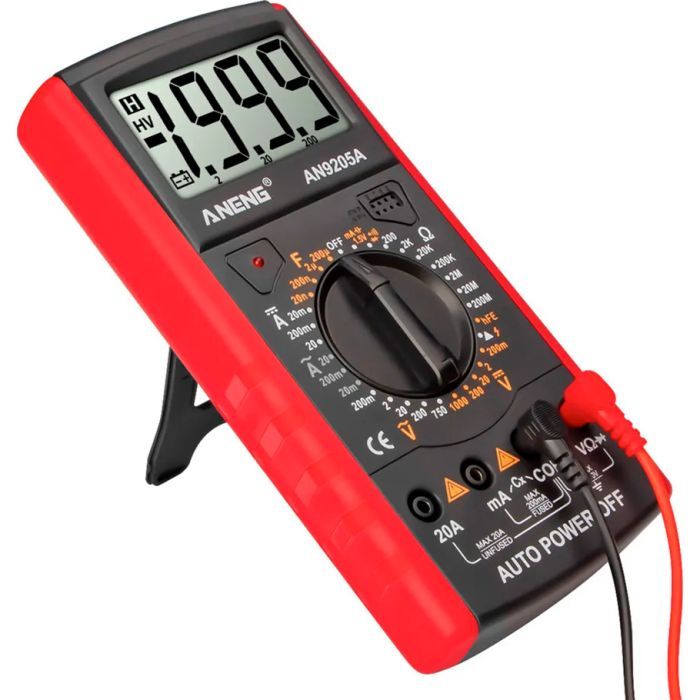 Цифровой мультиметр ANENG AN9205A, V, A, R, F, функція hFE (AN9205A) изображение 2