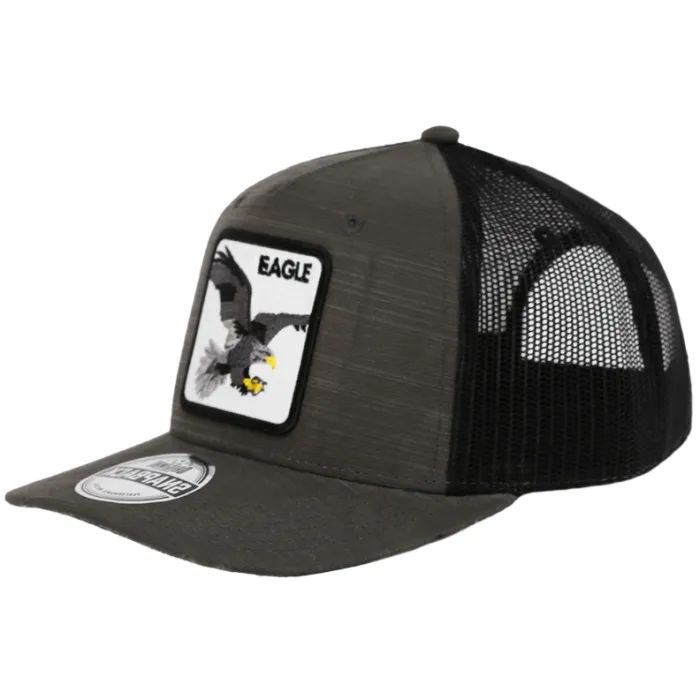 Кепка coFEE Five Panels Snap Eagle темно-сіра (SH2026.7/9)