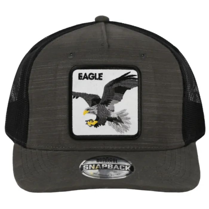 Кепка coFEE Five Panels Snap Eagle темно-сіра (SH2026.7/9) изображение 2