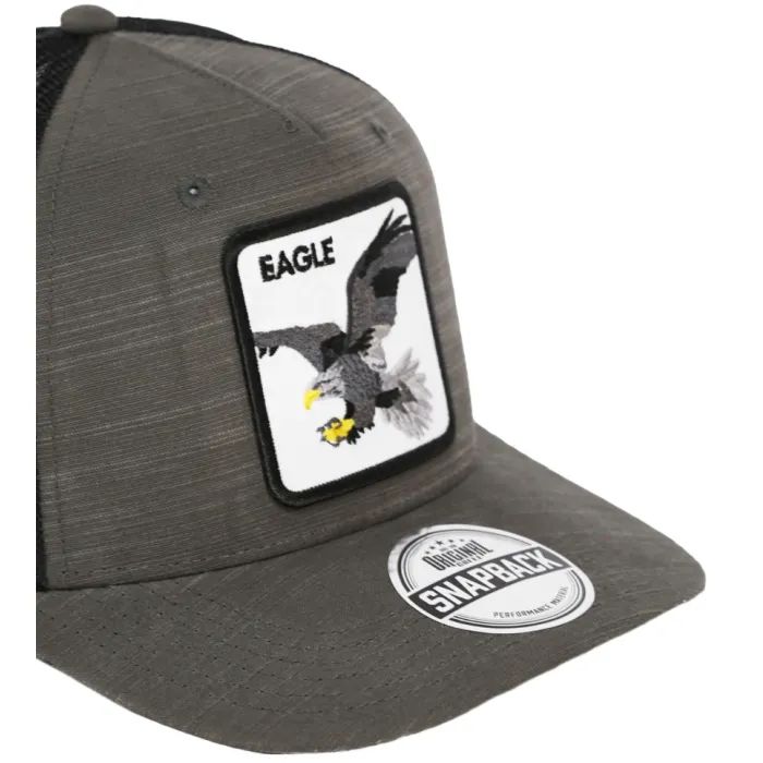 Кепка coFEE Five Panels Snap Eagle темно-сіра (SH2026.7/9) изображение 3