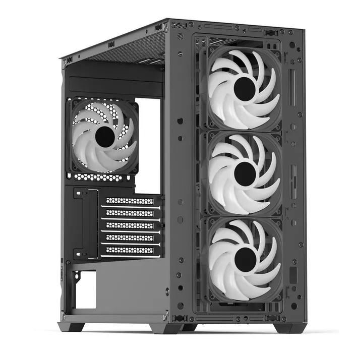 Корпус AeroCool D302A-G-BK-v1 Black (ACCS-DS04043.11) изображение 6