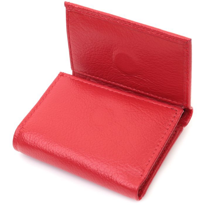 Портмоне ST Leather З натуральної шкіри Червоне (22729) зображення 5