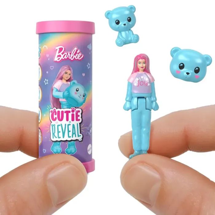 Кукла Barbie сюрприз Mini BarbieLand Cutie Reveal Мягкие и пушистые (JCR15) изображение 5