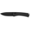 Нож Weknife Nightblade, Black Titanium, Darkwash (WE22046-1)