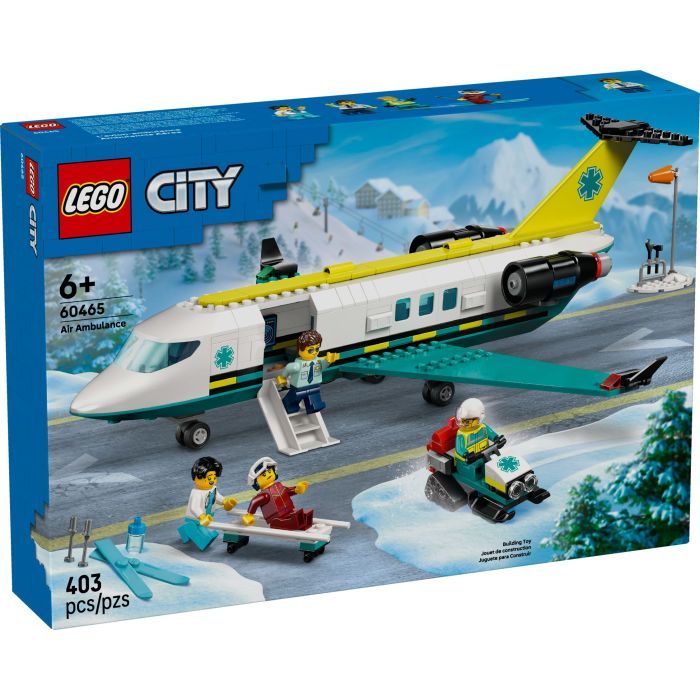 Конструктор LEGO City Самолет скорой медицинской помощи (60465)