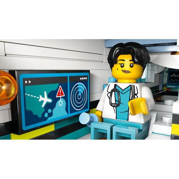 Конструктор LEGO City Самолет скорой медицинской помощи (60465) изображение 7