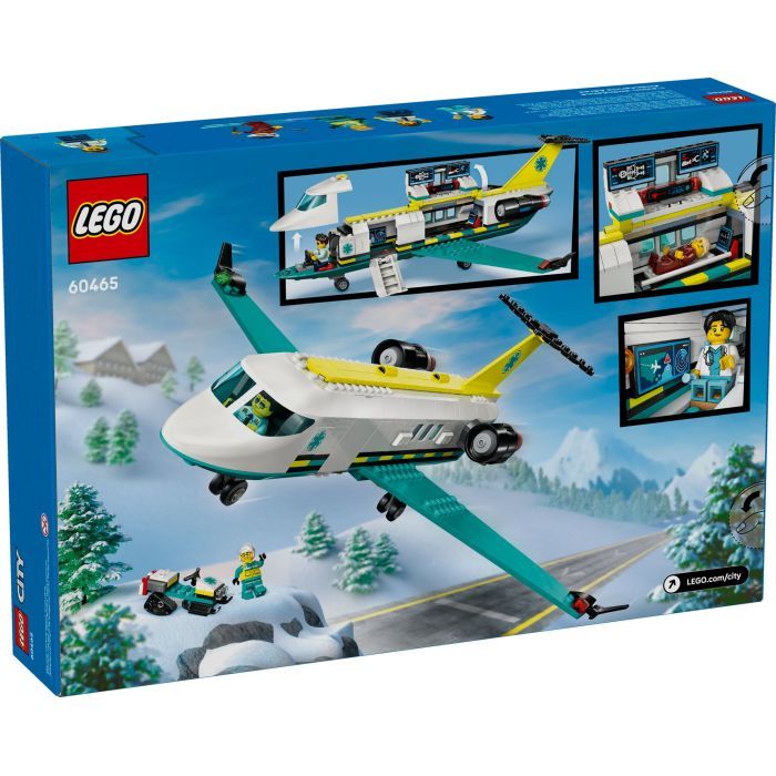 Конструктор LEGO City Самолет скорой медицинской помощи (60465) изображение 8