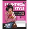 Зошит Yes Brightness style А5 24 аркушів лінія (767758) зображення 3
