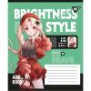 Зошит Yes Brightness style А5 24 аркушів лінія (767758) зображення 6