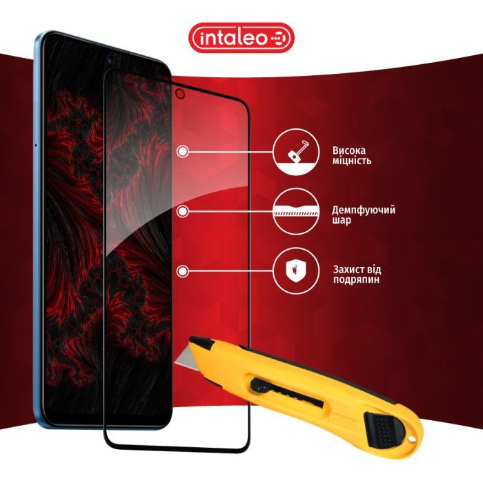 Скло захисне Intaleo Full Glue Xiaomi Poco X5 Black (1283126567421) зображення 5