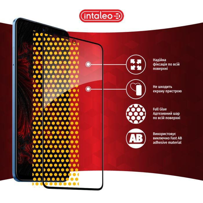 Скло захисне Intaleo Full Glue Xiaomi Poco X5 Black (1283126567421) зображення 7