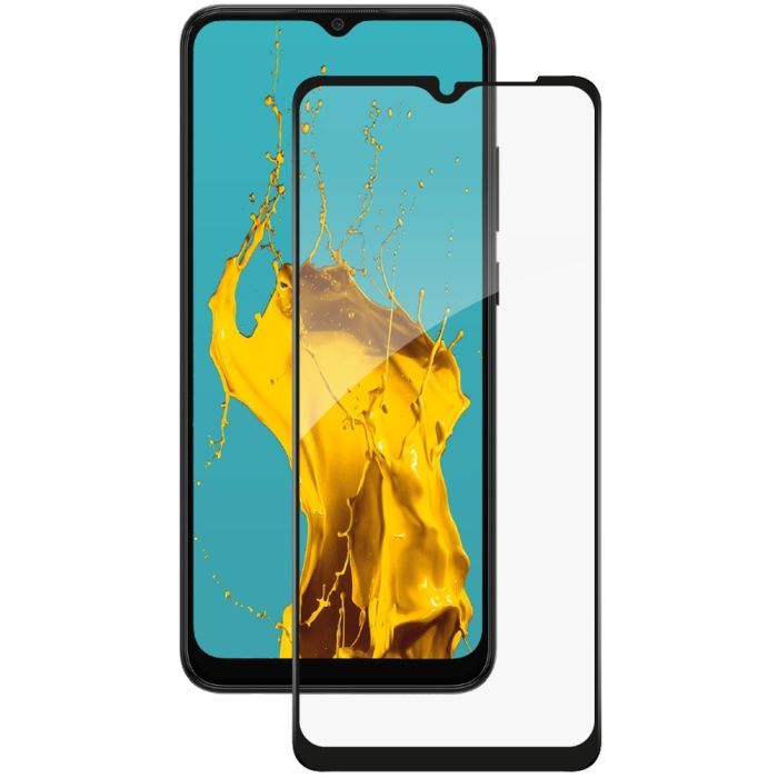 Стекло защитное Piko Full Glue Samsung A03 Black (1283126521645)