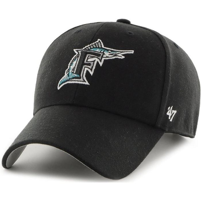 Кепка 47 Brand MIAMI MARLINS BCWS-SUMVP28WBP-BK03 чорний, сірий (195000688126)