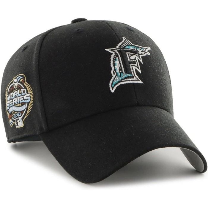 Кепка 47 Brand MIAMI MARLINS BCWS-SUMVP28WBP-BK03 чорний, сірий (195000688126) изображение 3