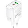 Зарядний пристрій BOROFONE BA89A Destello 1xUSB-C PD30W + 1xUSB QC3.0 White (6941991119361) зображення 5