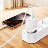 Зарядний пристрій BOROFONE BA89A Destello 1xUSB-C PD30W + 1xUSB QC3.0 White (6941991119361) зображення 9