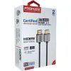 Кабель мультимедійний HDMI M to HDMI M 1.5m V2.1 grey Promate (primelink8k-150.grey) зображення 2