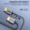 Кабель мультимедійний HDMI M to HDMI M 1.5m V2.1 grey Promate (primelink8k-150.grey) зображення 3