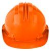 Каска захисна Neo Tools пластик поліпропілен HDPE, пряжка для регулювання, помаранчева (97-205) зображення 2