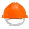 Каска захисна Neo Tools пластик поліпропілен HDPE, пряжка для регулювання, помаранчева (97-205) зображення 3