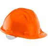 Каска захисна Neo Tools пластик поліпропілен HDPE, пряжка для регулювання, помаранчева (97-205)