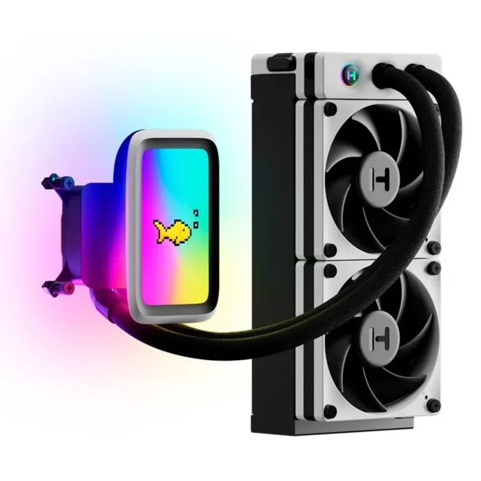 Система рідинного охолодження Hyte THICC Q60 5'''' LCD (FAN-HYTE-Q60-BW) зображення 3
