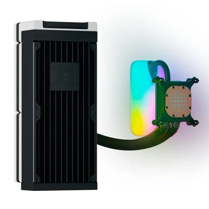 Система рідинного охолодження Hyte THICC Q60 5'''' LCD (FAN-HYTE-Q60-BW) зображення 5