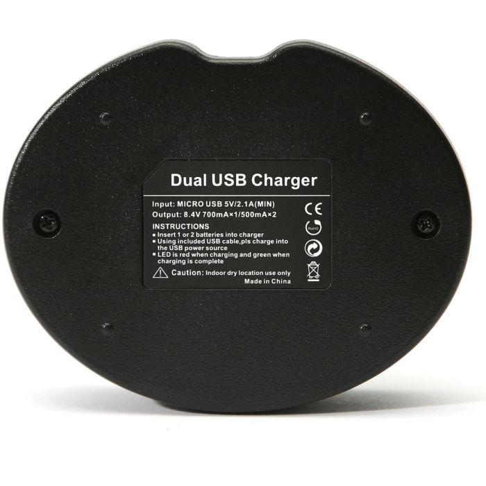 Зарядное устройство для фото PowerPlant Canon Dual LP-E6 (DV00DV3924) изображение 2