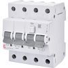 Дифференциальный автоматический выключатель ETI KZS-4M 3p+N C 32/0,03 тип AC (6kA)