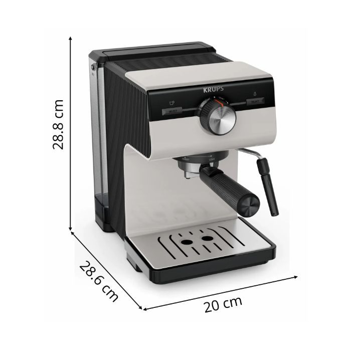Рожковая кофеварка эспрессо Krups XP381B10 изображение 6