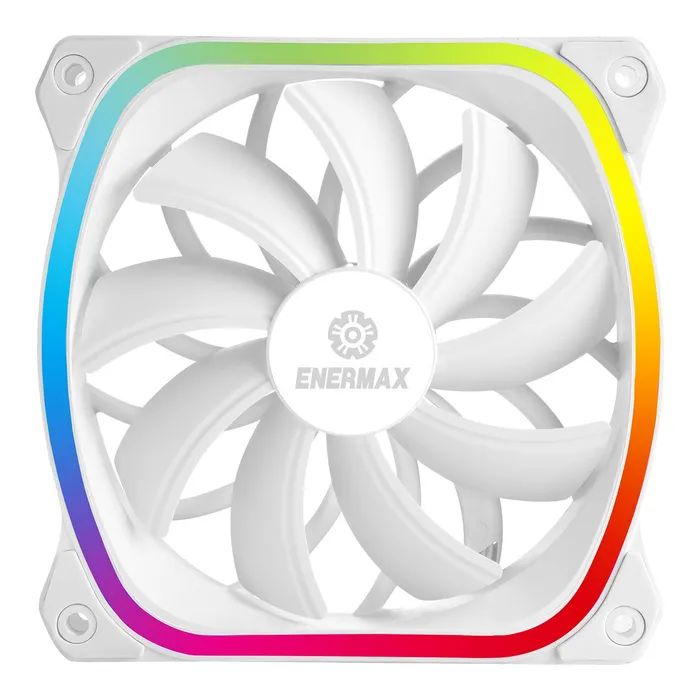 Кулер для корпуса Enermax SquA RGB White (UCSQARGB12P-W-SG)